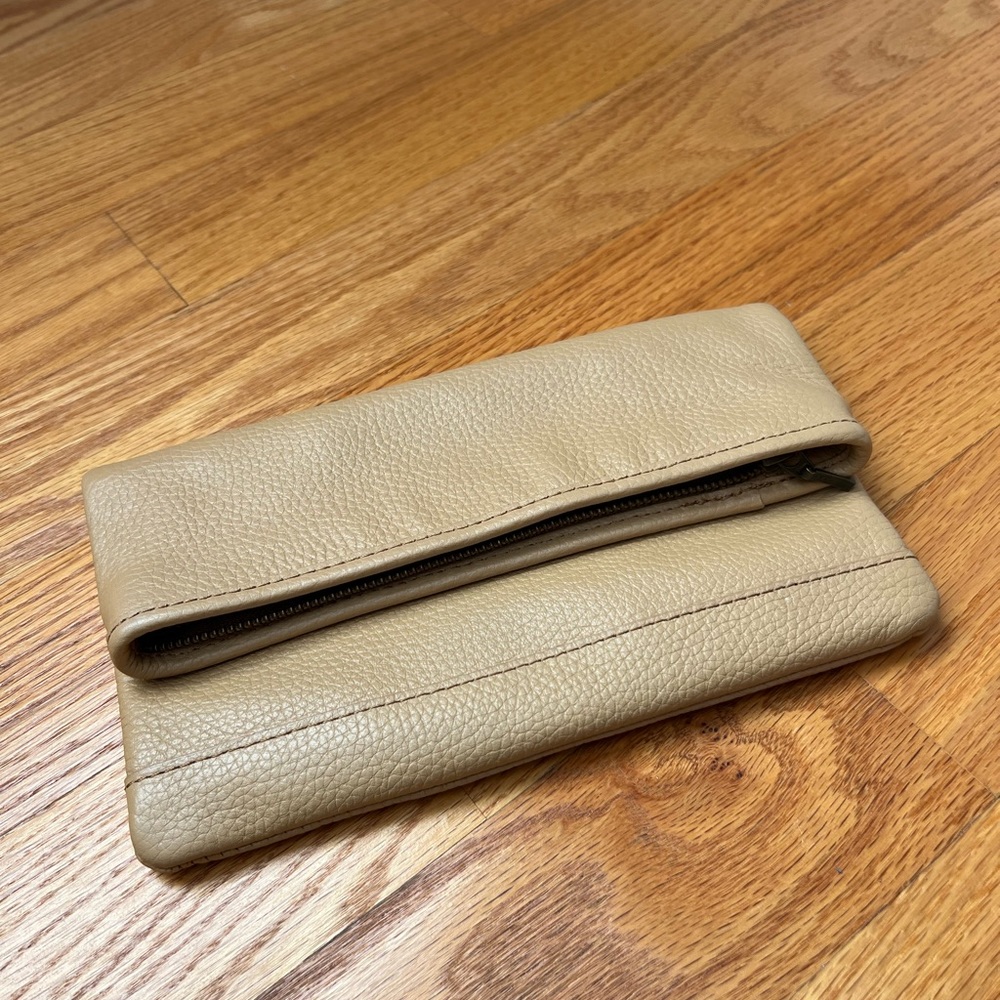 L.L. Bean Leather Clutch